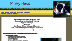 What Furrypaws.us website looked like in 2020 (4 years ago)