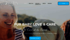 What Furbabywhisperer.com website looked like in 2020 (4 years ago)