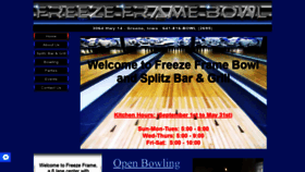 What Freezeframebowl.com website looked like in 2020 (4 years ago)