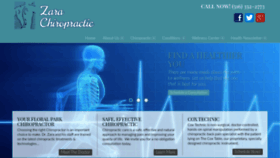 What Floralparkchiropractor.com website looked like in 2020 (4 years ago)