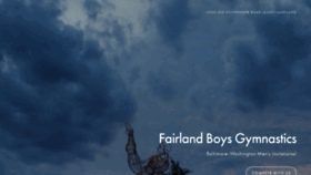 What Fairlandboysgymnastics.org website looked like in 2020 (4 years ago)