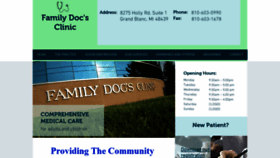 What Familydocsclinic.com website looked like in 2020 (4 years ago)