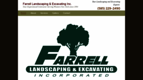 What Farrellcompanies.com website looked like in 2020 (4 years ago)