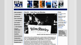 What Film101.de website looked like in 2020 (4 years ago)
