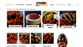 What Foodiesterminal.com website looked like in 2020 (4 years ago)