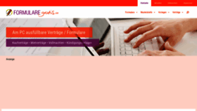 What Formulare-gratis.de website looked like in 2020 (4 years ago)
