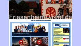 What Friesenheimdirekt.de website looked like in 2020 (4 years ago)