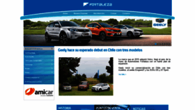 What Fortaleza.cl website looked like in 2020 (4 years ago)