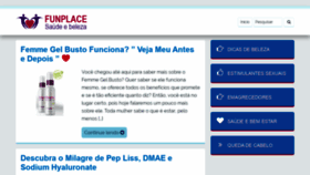 What Funplace.com.br website looked like in 2020 (4 years ago)