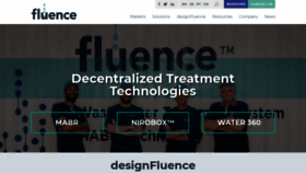What Fluencecorp.com website looked like in 2020 (4 years ago)