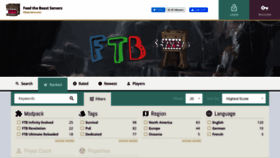 What Ftbservers.com website looked like in 2020 (4 years ago)