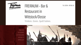 What Freiraum-wittstock.de website looked like in 2020 (4 years ago)