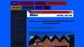 What Fahrschuleubber.de website looked like in 2020 (4 years ago)