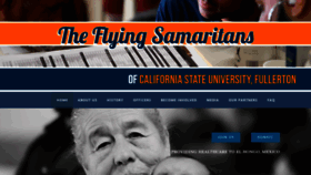 What Flyingsamaritanselhongo.org website looked like in 2020 (4 years ago)