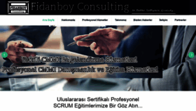 What Fidanboyconsulting.com website looked like in 2020 (4 years ago)