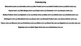 What Freshjobs.org website looked like in 2020 (4 years ago)