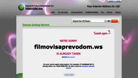What Filmovisaprevodom.ws website looked like in 2020 (4 years ago)