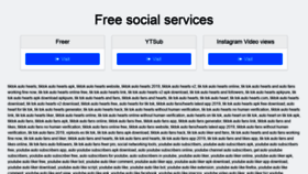 What Fbsub.net website looked like in 2020 (4 years ago)