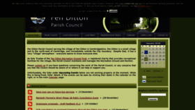 What Fenditton-pc.org.uk website looked like in 2020 (4 years ago)