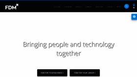 What Fdmgroup.com website looked like in 2020 (4 years ago)