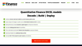 What Financetrainingcourse.com website looked like in 2020 (4 years ago)