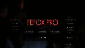 What Fefox.pro website looked like in 2020 (4 years ago)