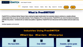 What Freeswitch.org website looked like in 2020 (4 years ago)