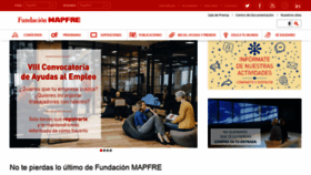 What Fundacionmapfre.org website looked like in 2020 (4 years ago)