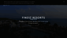 What Finestresorts.com website looked like in 2020 (4 years ago)