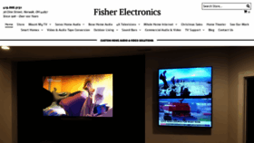 What Fisherelectronics.net website looked like in 2020 (4 years ago)