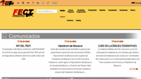 What Federaciobaleardetrot.com website looked like in 2020 (4 years ago)