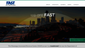 What Fastenterprises.com website looked like in 2020 (4 years ago)