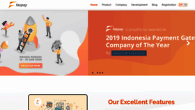 What Faspay.co.id website looked like in 2020 (4 years ago)