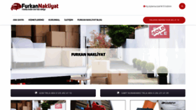 What Furkannakliyat.com website looked like in 2020 (4 years ago)