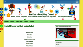 What Forkids.land website looked like in 2020 (4 years ago)