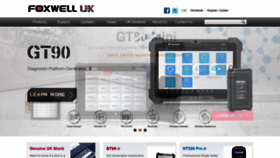 What Foxwelluk.co.uk website looked like in 2020 (4 years ago)
