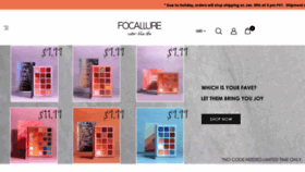 What Focallure.com website looked like in 2020 (4 years ago)