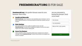 What Freeminecraft.org website looked like in 2020 (4 years ago)