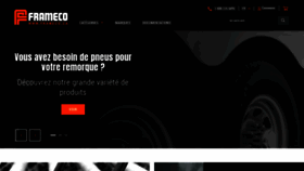 What Frameco.ca website looked like in 2020 (5 years ago)