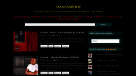 What Fakazahiphop.com website looked like in 2020 (4 years ago)