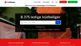 What Findboliger.dk website looked like in 2020 (4 years ago)