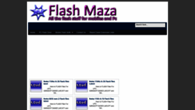 What Flashmaza.blogspot.in website looked like in 2020 (4 years ago)
