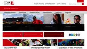 What Futurestudents.yorku.ca website looked like in 2020 (4 years ago)