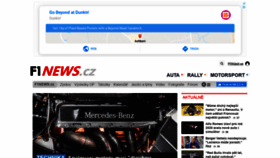 What F1news.autoroad.cz website looked like in 2020 (4 years ago)