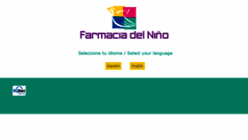 What Farmaciasdelnino.mx website looked like in 2020 (4 years ago)