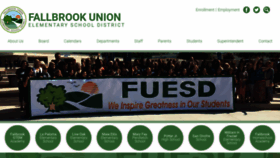 What Fuesd.org website looked like in 2020 (4 years ago)