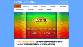 What Funstuffinc.net website looked like in 2020 (4 years ago)