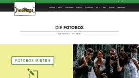 What Fotodings.at website looked like in 2020 (4 years ago)