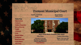 What Fremontmunicipalcourt.org website looked like in 2020 (4 years ago)