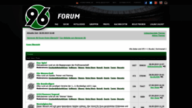 What Forum.hannover96.de website looked like in 2020 (4 years ago)